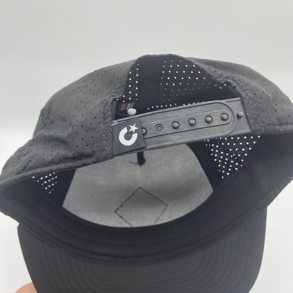 Compound Skate Surf Paddle Fly Fishing Florida Sarasota Black Hat Snapback Cap - Picture 4 of 7